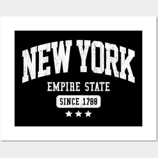 New York Empire State Athletic Design Posters and Art